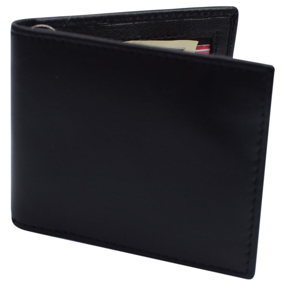 Mens Leather Slim Spring Money Clip Wallet Front Pocket Credit Card Case Holder Image 2