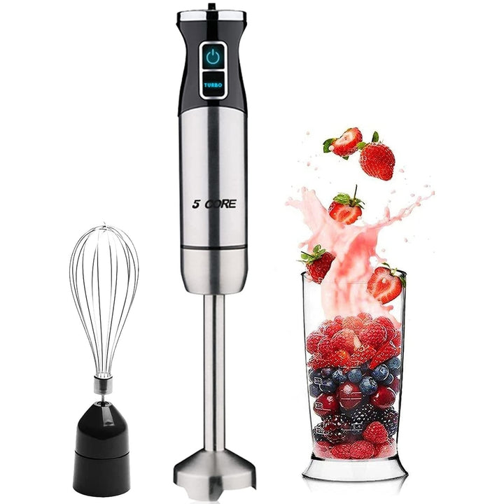 3-in-1 Multifunctional Electric Blender 8 Variable speed Stick Batidora Emersion Mixer600ml Mixing BeakerWhisk Image 2