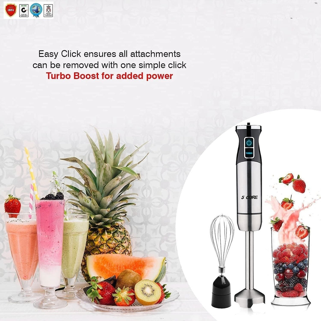 3-in-1 Multifunctional Electric Blender 8 Variable speed Stick Batidora Emersion Mixer600ml Mixing BeakerWhisk Image 7