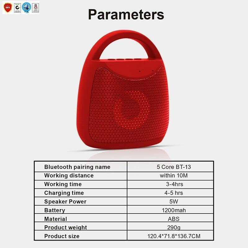 Great Bluetooth Speaker Stereo Loud Volume Wireless Outdoor Bass Portable Outside Speakers Music Recharge Water Image 2