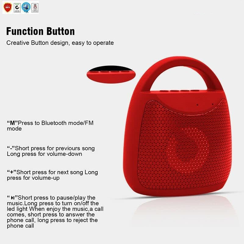 Great Bluetooth Speaker Stereo Loud Volume Wireless Outdoor Bass Portable Outside Speakers Music Recharge Water Image 4