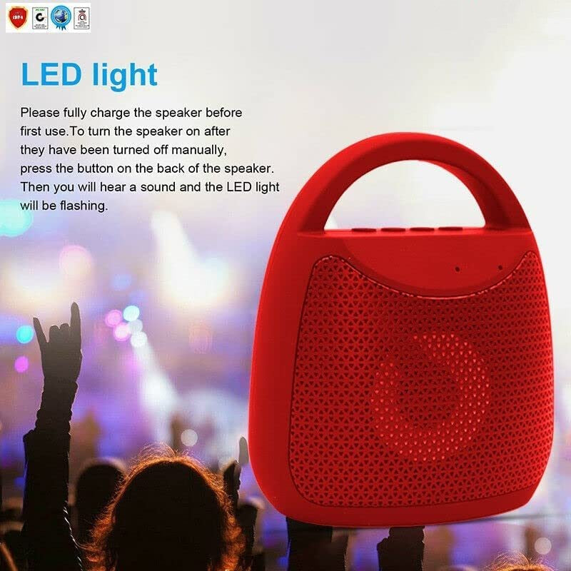 Great Bluetooth Speaker Stereo Loud Volume Wireless Outdoor Bass Portable Outside Speakers Music Recharge Water Image 6
