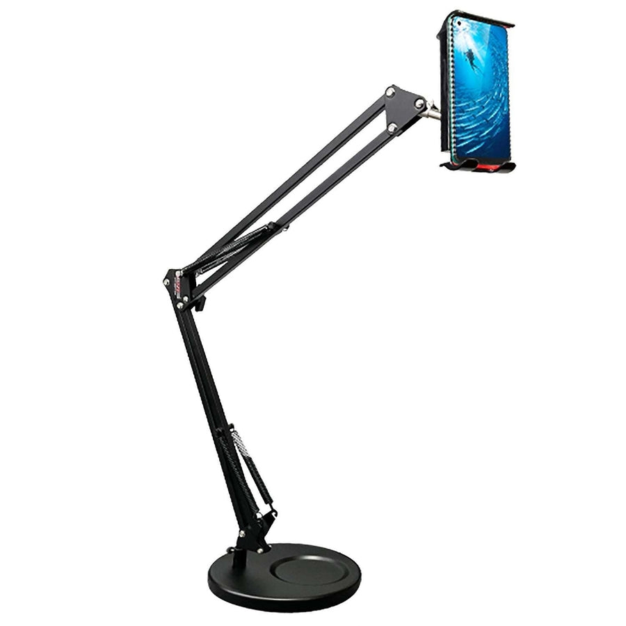 Phone Holder Stand Universal Phone Mount Flexible 360 Rotation Long Arm Cell Phone Holder for BedOfficeKitchen Image 1
