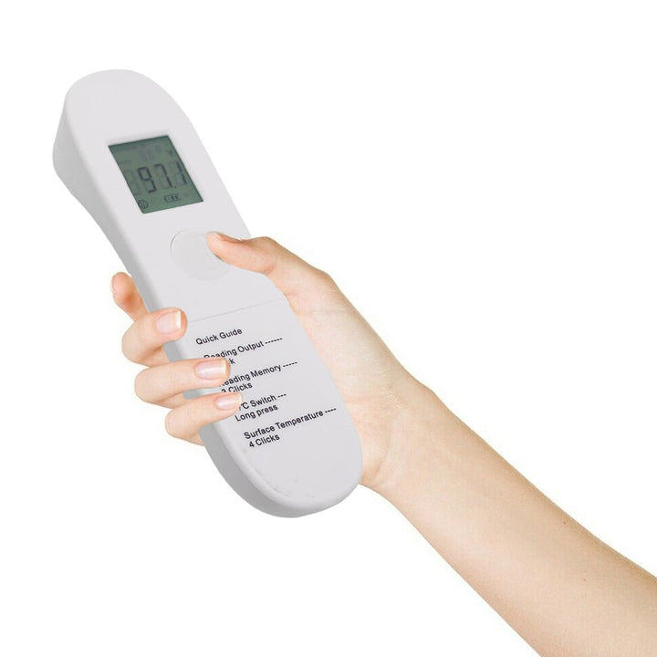 No Touch Forehead Thermometer LCD Digital Infrared Thermometer for Adults Kids Image 1