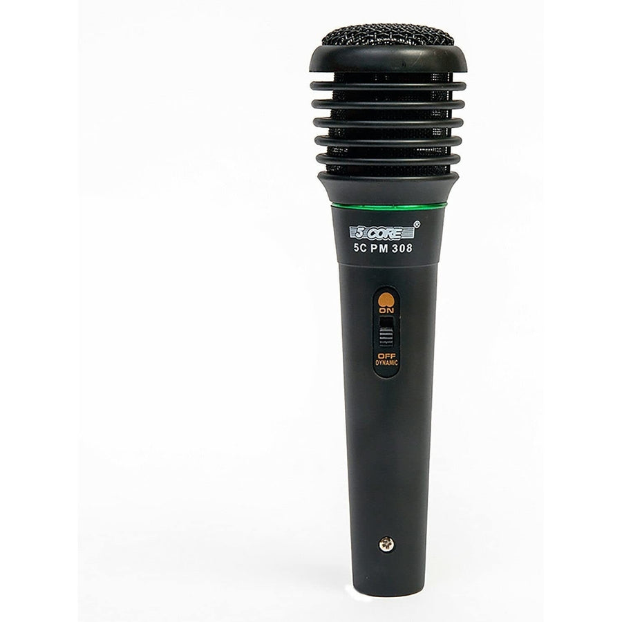 Professional Black Microphone Audio Dynamic Cardiod Karaoke Singing Wired Mic Music Recording Karaoke Microphone Image 1