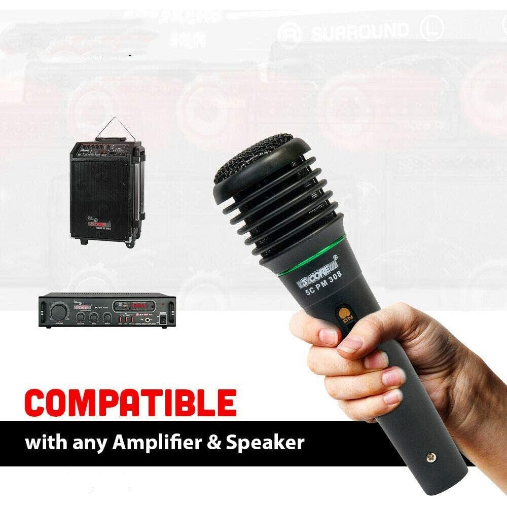 Professional Black Microphone Audio Dynamic Cardiod Karaoke Singing Wired Mic Music Recording Karaoke Microphone Image 4