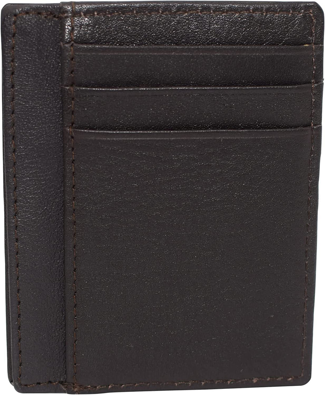 Swiss Marshall RFID Blocking Front Pocket Leather Slim Credit Card Case Holder Wallet Image 4