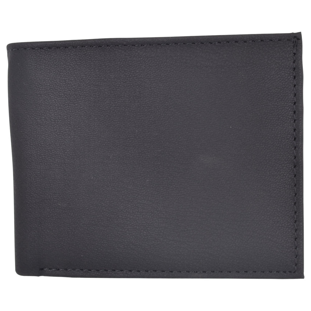 Vegan Leather Bifold RFID Wallets For Men - Cruelty Free Non Leather Mens Wallet With ID Window Image 2