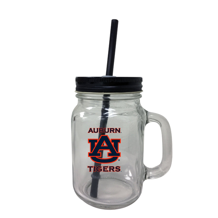 Auburn University Mason Jar Glass Image 1