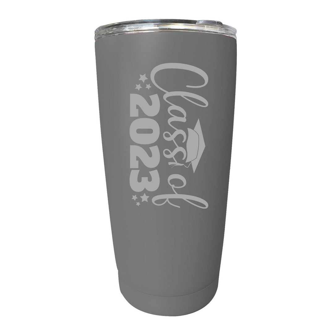 Class of 2023 Graduation 16 oz Engraved Stainless Steel Insulated Tumbler Colors Image 4
