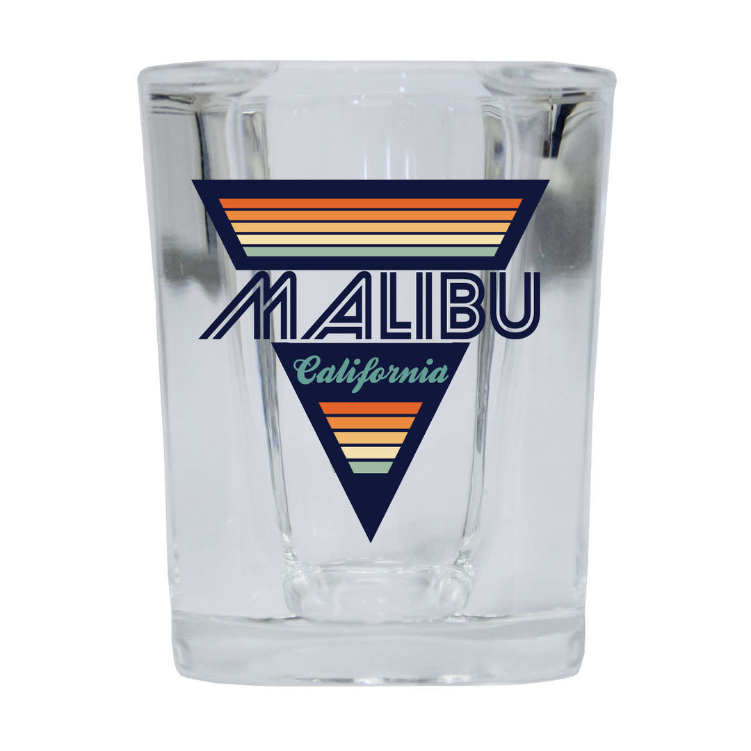 Malibu California 12 pack Square Shot Glass 1.5 oz Image 6