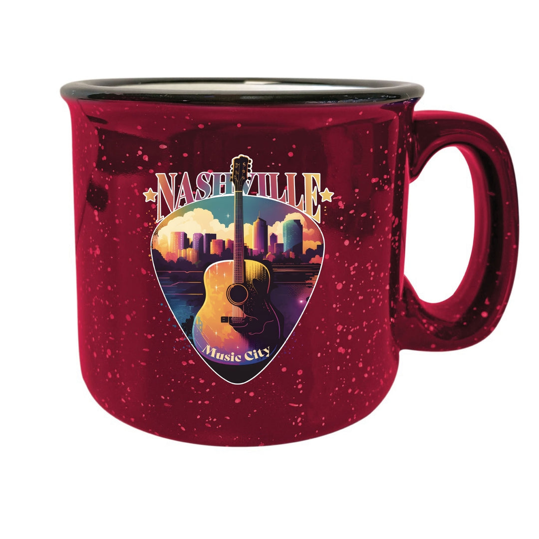 Nashville Tennessee Music City Souvenir 16 oz Ceramic Camping Mug Image 3