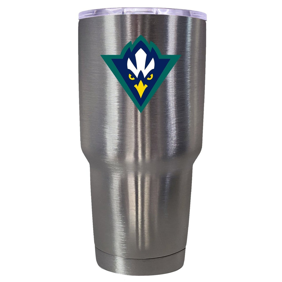 North Carolina Wilmington Seahawks Mascot Logo Tumbler - 24oz Color-Choice Insulated Stainless Steel Mug Image 1