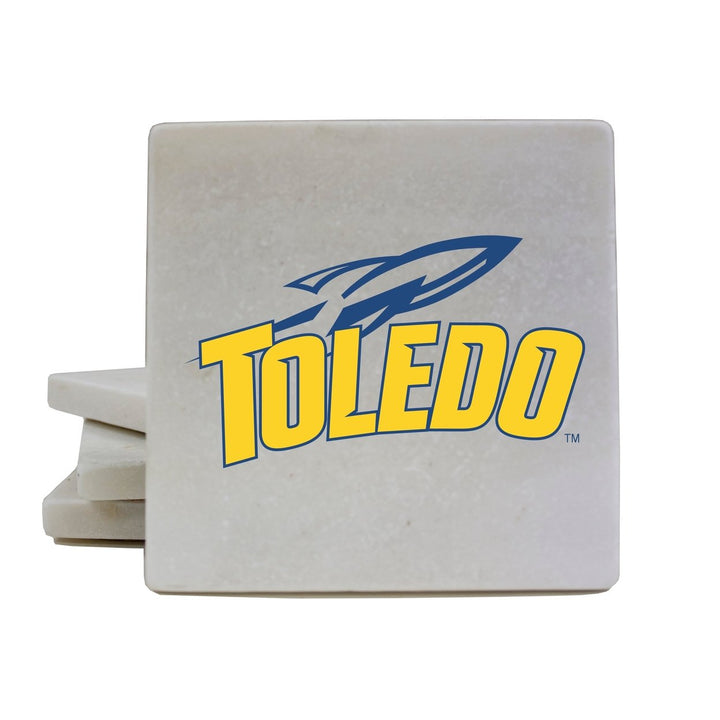 Toledo Rockets Officially Licensed Coasters - Choose Marble or Acrylic Material for Ultimate Team Pride Image 1