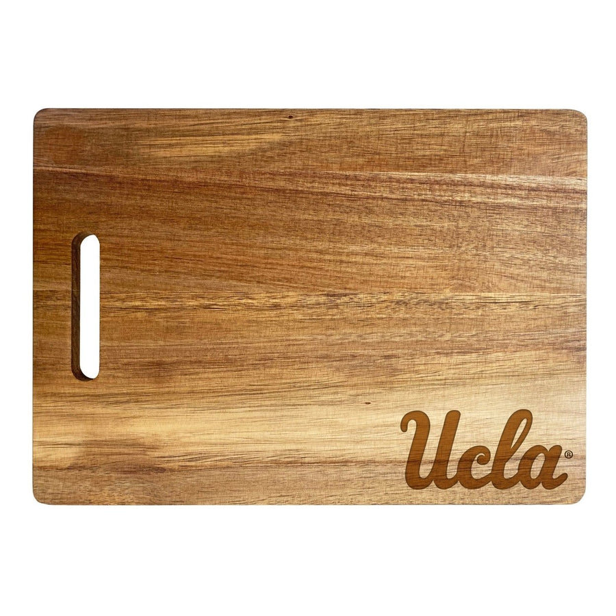 UCLA Bruins Engraved Wooden Cutting Board 10" x 14" Acacia Wood Image 1