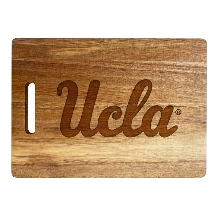 UCLA Bruins Classic Acacia Wood Cutting Board - Small Corner Logo Image 2