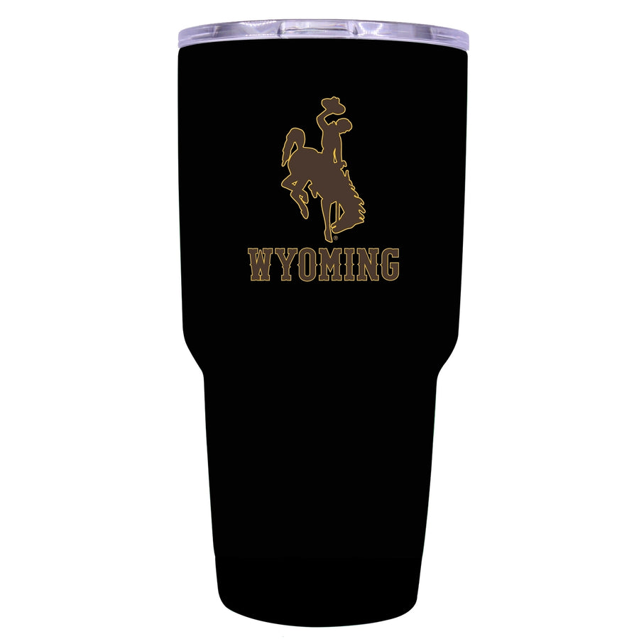 University of Wyoming 24 oz Choose Your Color Insulated Stainless Steel Tumbler Image 1