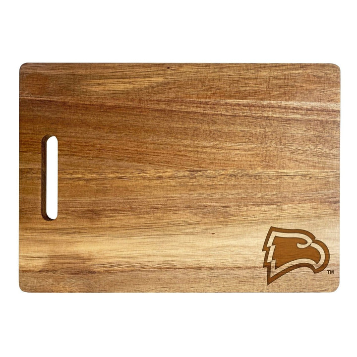 Winthrop University Classic Acacia Wood Cutting Board - Small Corner Logo Image 1