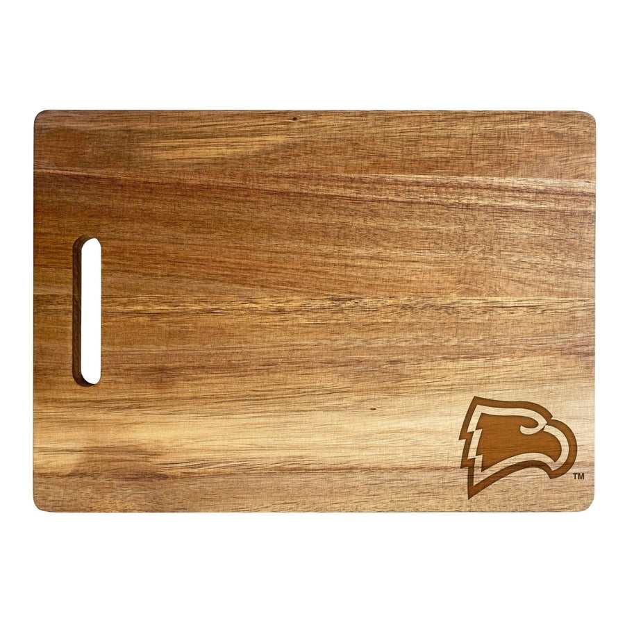 Winthrop University Classic Acacia Wood Cutting Board - Small Corner Logo Image 1