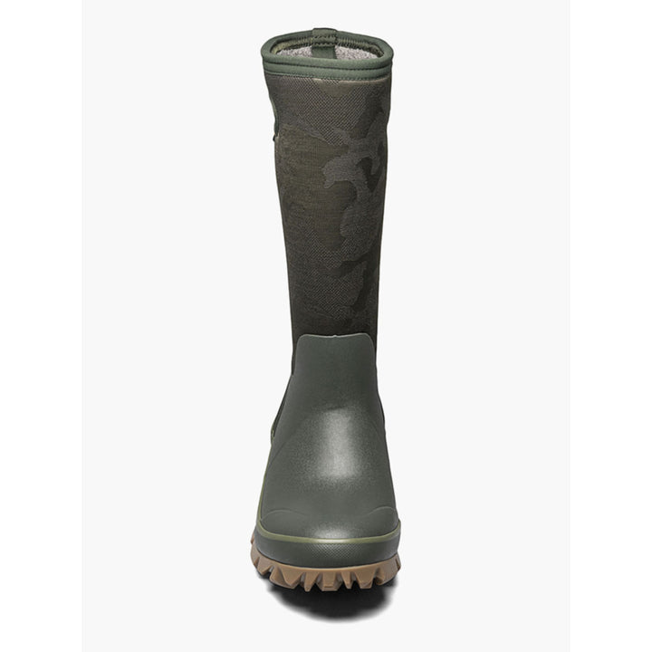 BOGS Womens Whiteout Waterproof Pull On Snow Boots Dark Green Tonal Camo - 72694-301  Dark Green Image 3