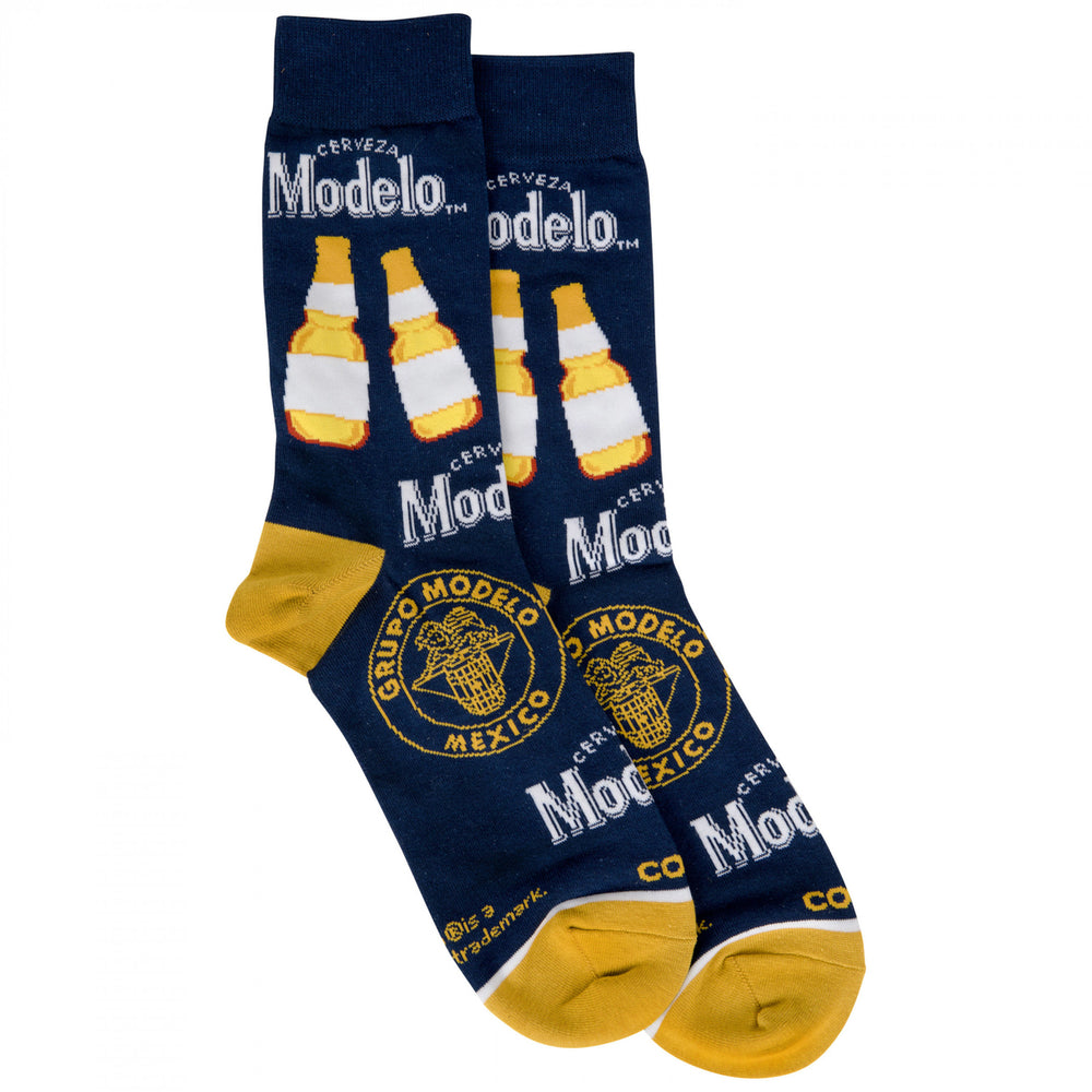 Modelo Especial Cerveza Crew Socks Image 2