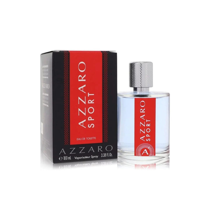 Azzaro Sport EDT Spray 3.38 oz Mens Fragrance Lavender Sandalwood Sage Scent Image 1