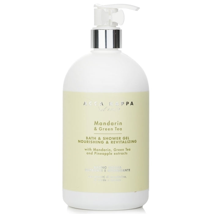 Acca Kappa Mandarin and Green Tea Bath and Shower Gel 500ml/17oz Image 1