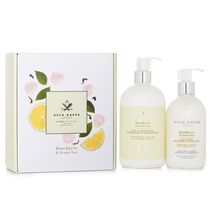 Acca Kappa Mandarin and Green Tea Body Care Gift Set: 2pcs Image 1