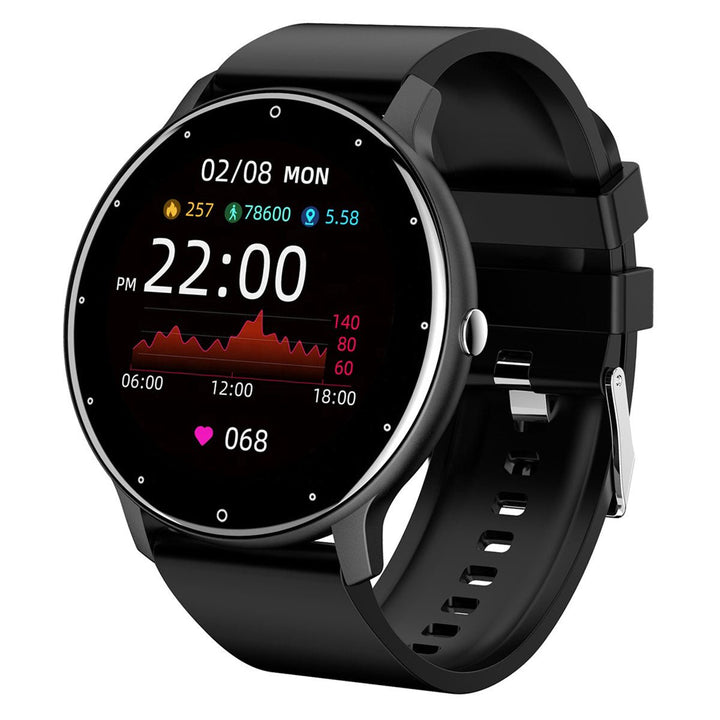 Smart Watch for Men Women Heart Rate Blood Pressure Sleep Monitoring Long Battery Life Image 1