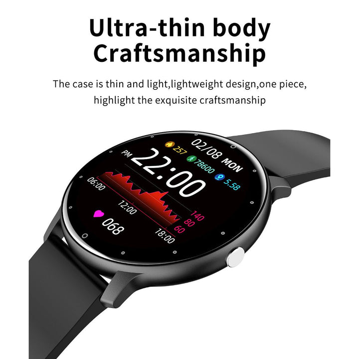 Smart Watch for Men Women Heart Rate Blood Pressure Sleep Monitoring Long Battery Life Image 7