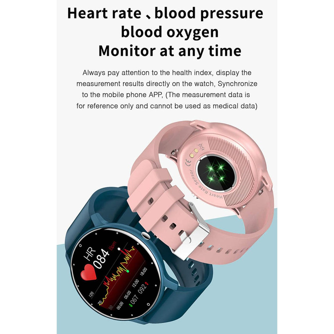 Smart Watch for Men Women Heart Rate Blood Pressure Sleep Monitoring Long Battery Life Image 8