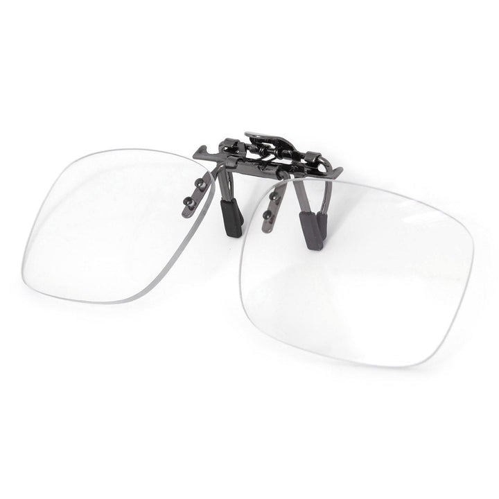 Clip-on Flip Up Rimless Magnifying, Suitable for Reading Glasses, Clip onto Over Eyeglasses Image 1