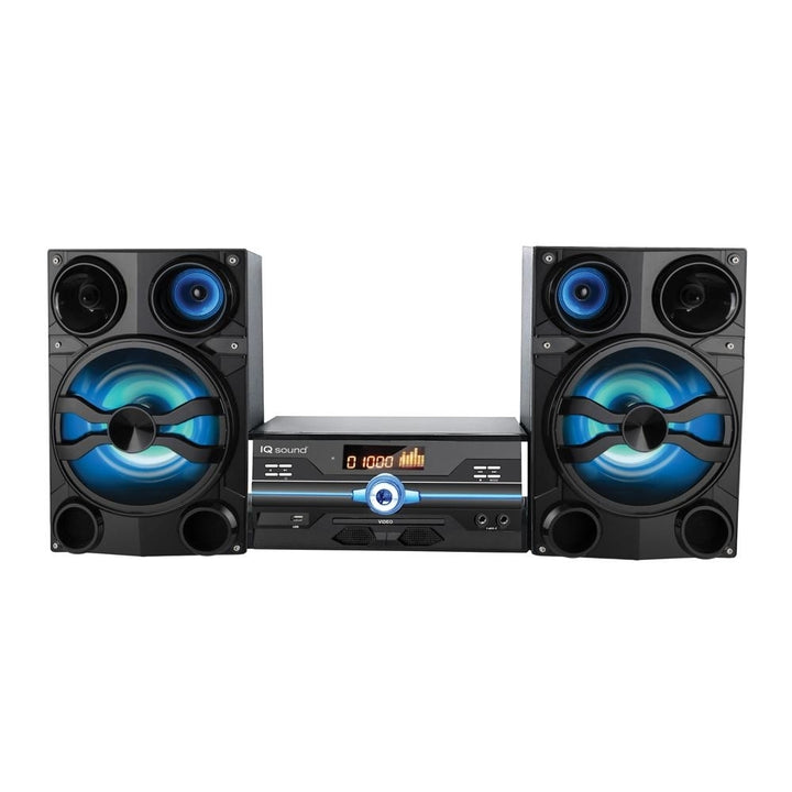 Supersonic HiFi Multimedia Audio System with Bluetooth and AUX USB and Mic Inputs (IQ-9000BT) Image 2