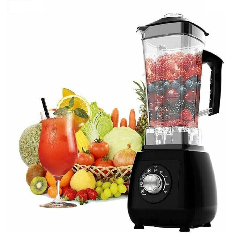 Professional Blender Electric Blenders Countertop Soup Smoothie Shake Mixer Food Blend Grind 2000Watt Image 1