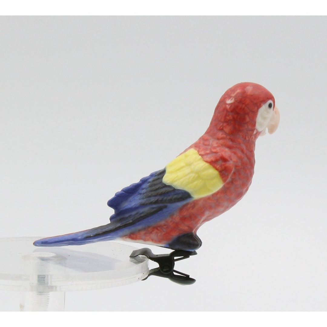 Ceramic Parrot Clip-on Size 3.25x1.25x2.375 inches Image 4