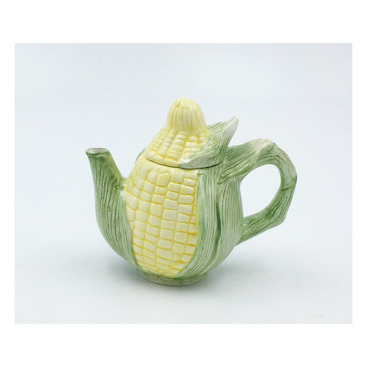 Ceramic Mini Corn Teapot 4.375in  Mom Image 3