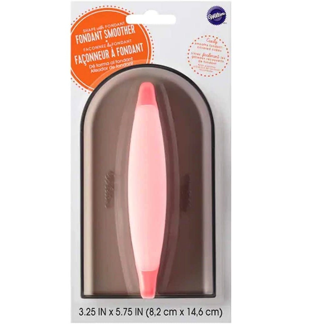 Wilton Plastic Fondant Smoother 5-3/4" Long, Pink Image 4