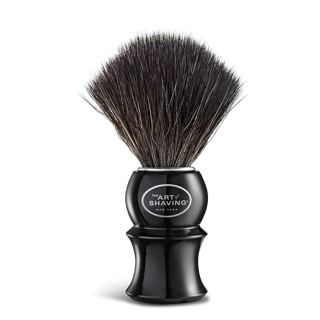 The Art of Shaving Synthetic Black Shave Brush Image 3