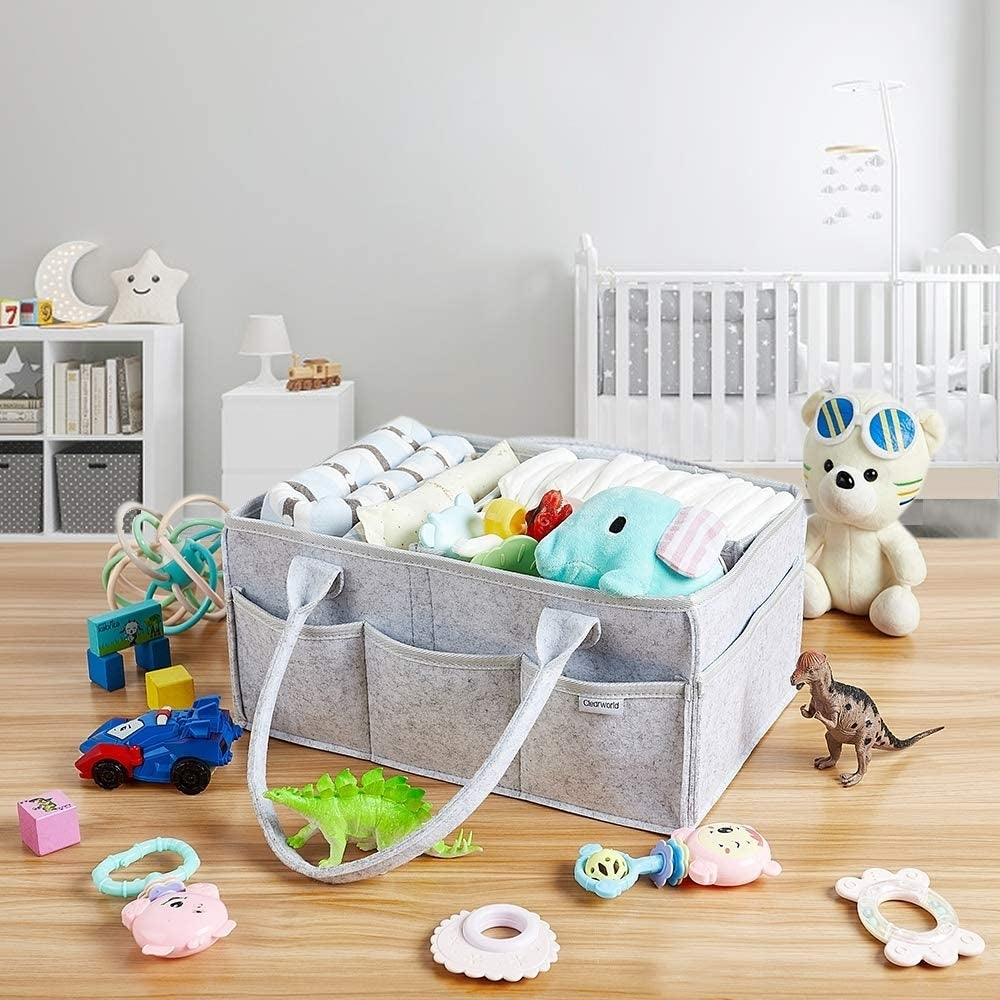 Clearworld Baby Diaper Caddy Organizer Image 6