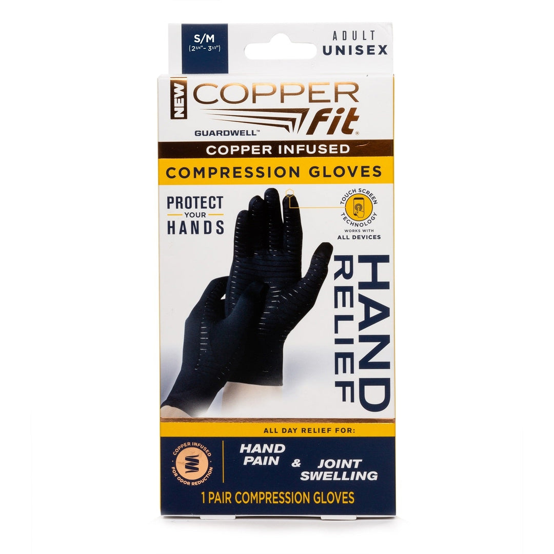 Copper Fit Guardwell Copper Infused Hand Protection Compression Gloves Image 7