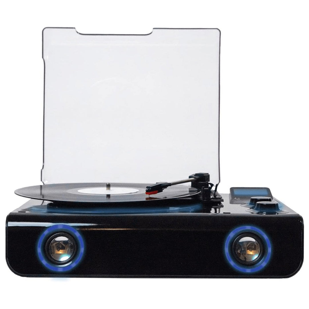 Victor Beacon Hybrid 5-in-1 Turntable System with Bluetooth and FM Radio Image 4