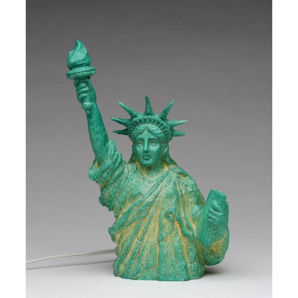 Ceramic Statue of Liberty NightlightDemocracy and Freedom, Image 3