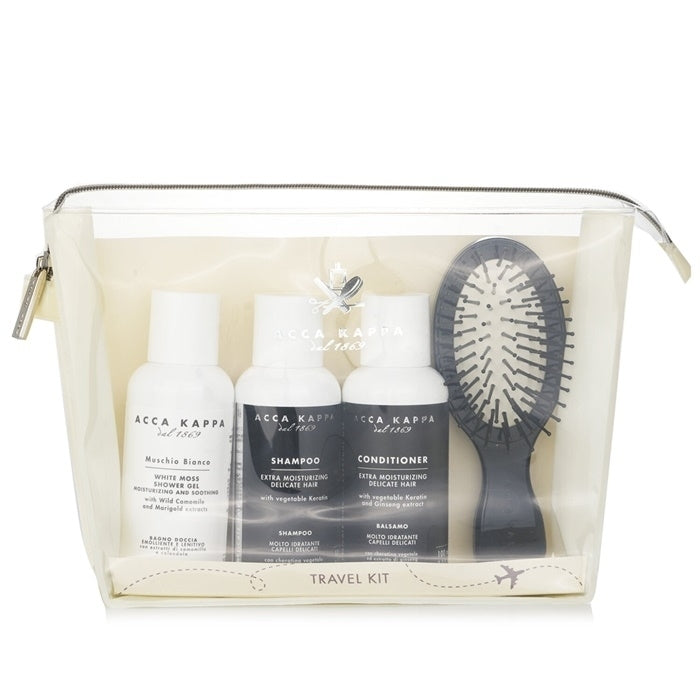 Acca Kappa White Moss Hair Care Travel Kit 4pcs Image 1