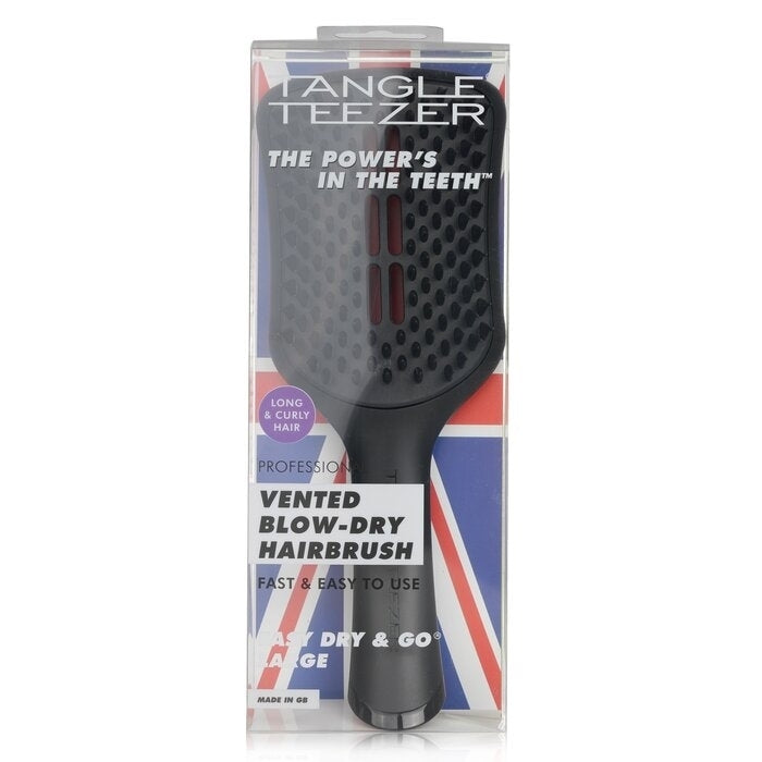 Tangle Teezer - Professional Vented Blow-Dry Hair Brush (Large Size) - Black(1pc) Image 2