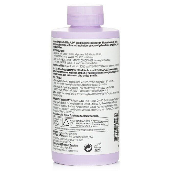 Olaplex - No. 4P Blonde Enhancer Toning Shampoo(250ml/8.5oz) Image 3
