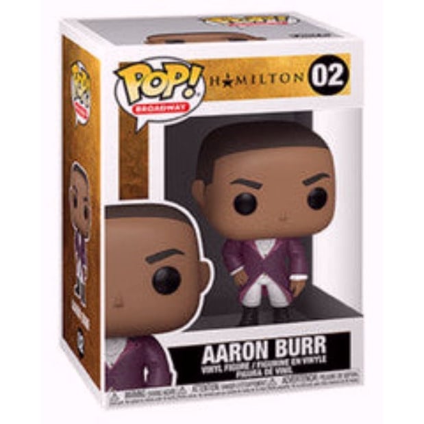 Aaron Burr Funko POP Hamilton Broadway Figure 375 inches Window Box Collectible Image 1