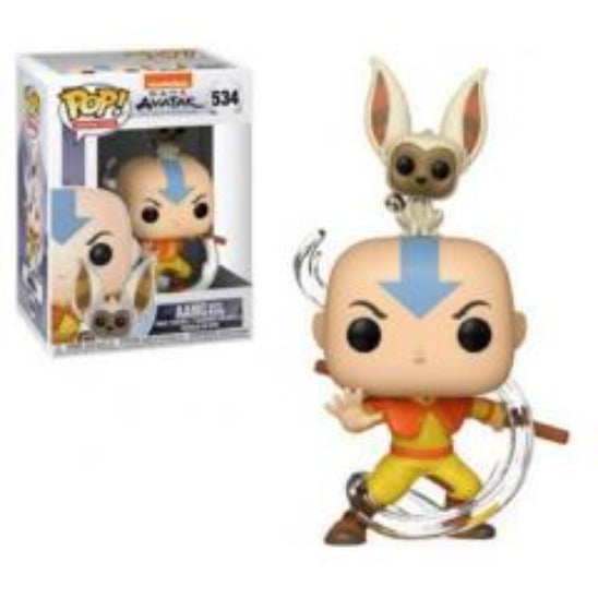 Aang w Momo Funko POP! - Avatar - Animation Image 1