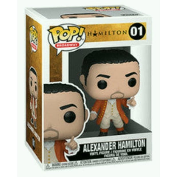 Funko Pop Alexander Hamilton Broadway Figure 375 inches Licensed Collectible Image 1