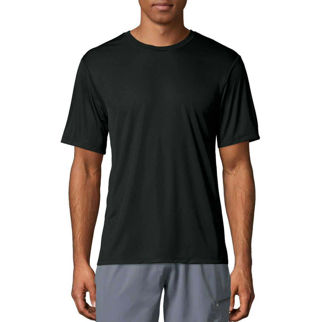 4-Pack: Mens Moisture Wicking Cool Dri-Fit Performance Short Sleeve Crew Neck T-Shirts Image 7