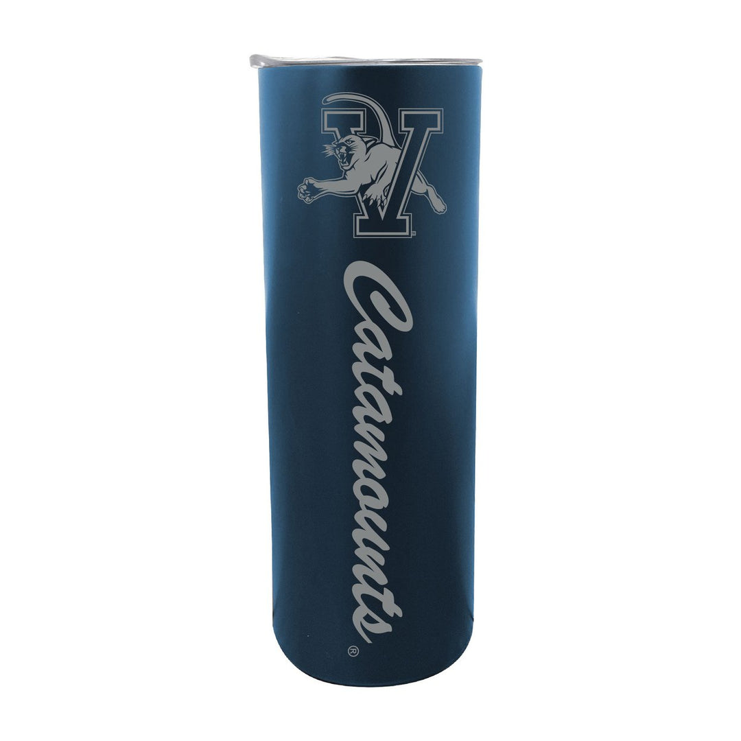 Vermont Catamounts NCAA Laser-Engraved Tumbler - 16oz Stainless Steel Insulated Mug Image 2